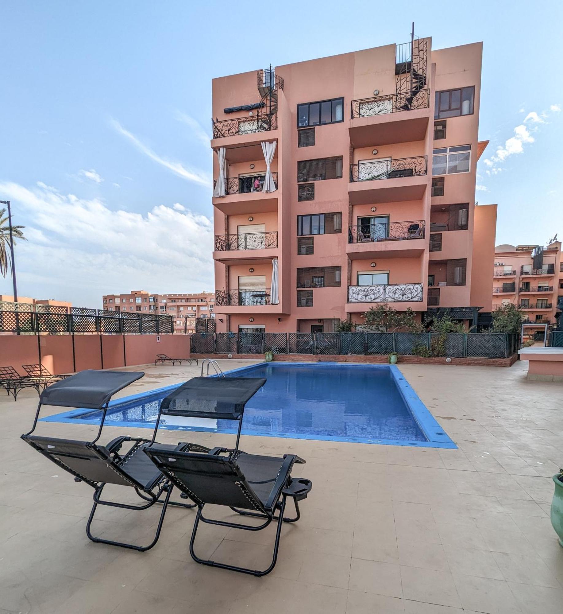 Apartement Panoramic View Majorelle Garden With Pool Marakéš Exteriér fotografie