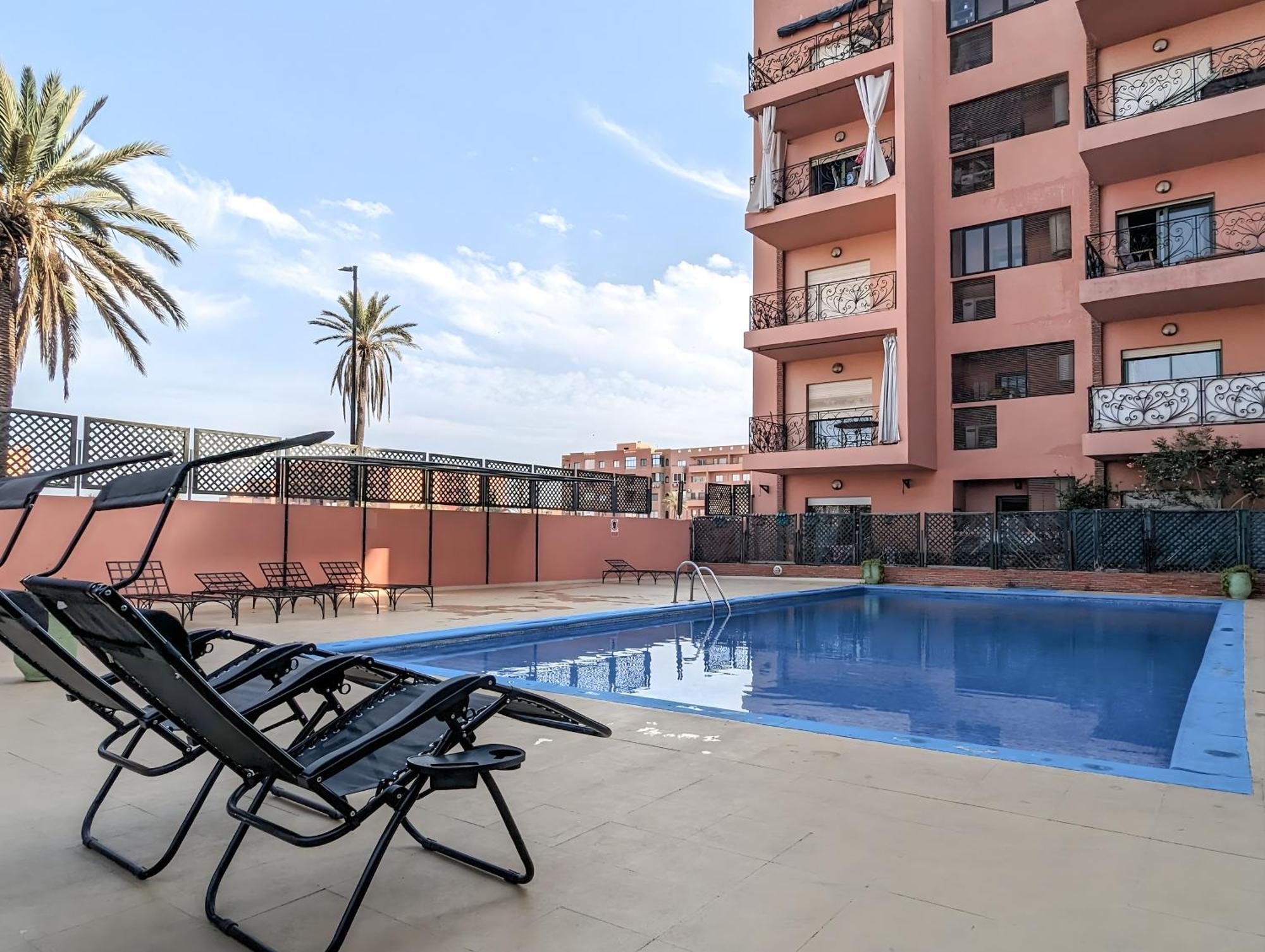 Apartement Panoramic View Majorelle Garden With Pool Marakéš Exteriér fotografie